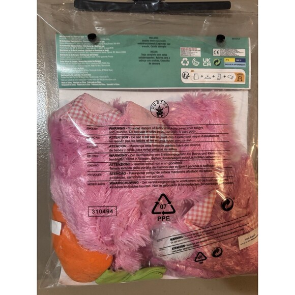 Noahs Ark Collection Size 6-12 Months Precious Pink Wabbit Costume Outfit - Picture 4 of 4